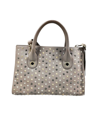 Jimmy Choo Star Studded Leather Tote Bag