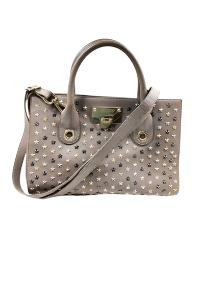 Jimmy Choo Star Studded Leather Tote Bag