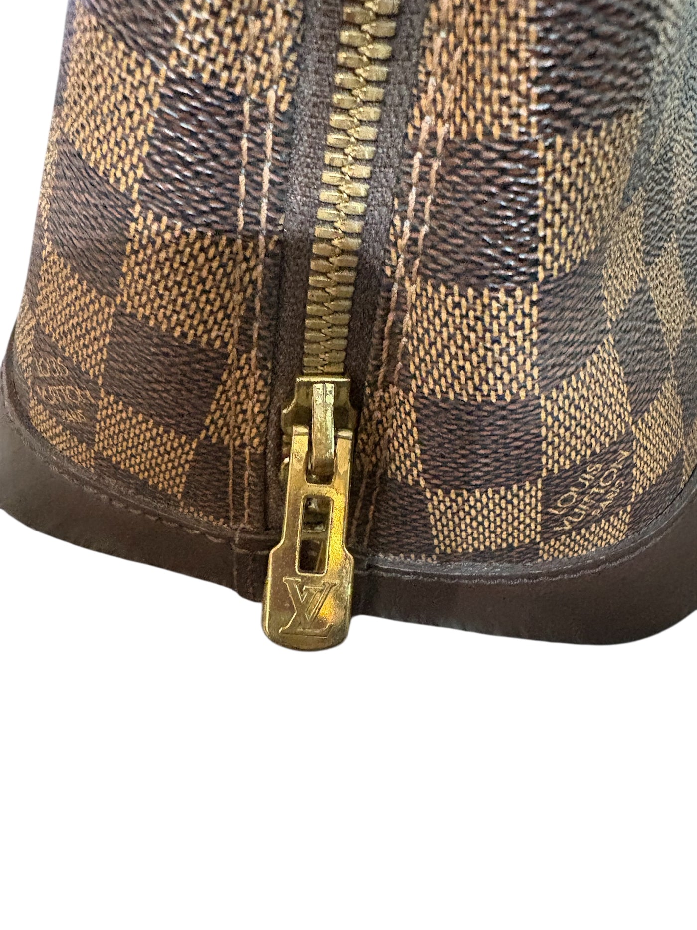 2003 Louis Vuitton Alma Damier Ebene PM – Authentic Classic Handbag