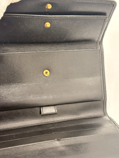 Louis Vuitton Black Epi Wallet