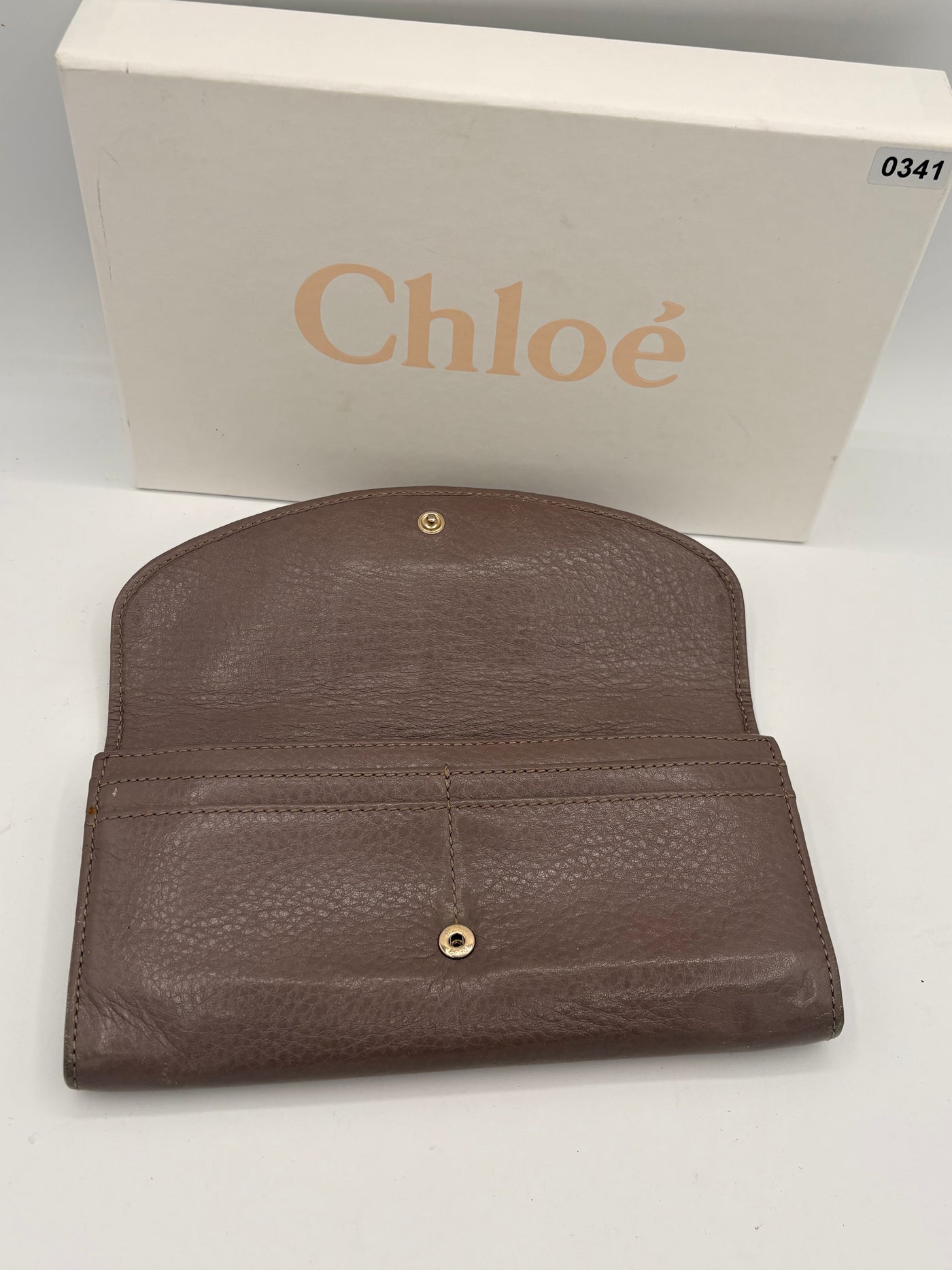 Chloé Lilly Bow Continental Wallet