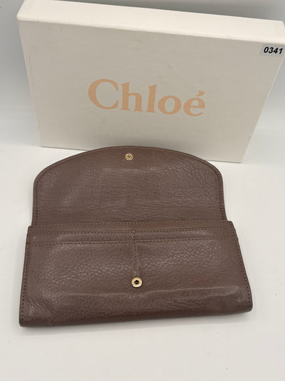 Chloé Lilly Bow Continental Wallet