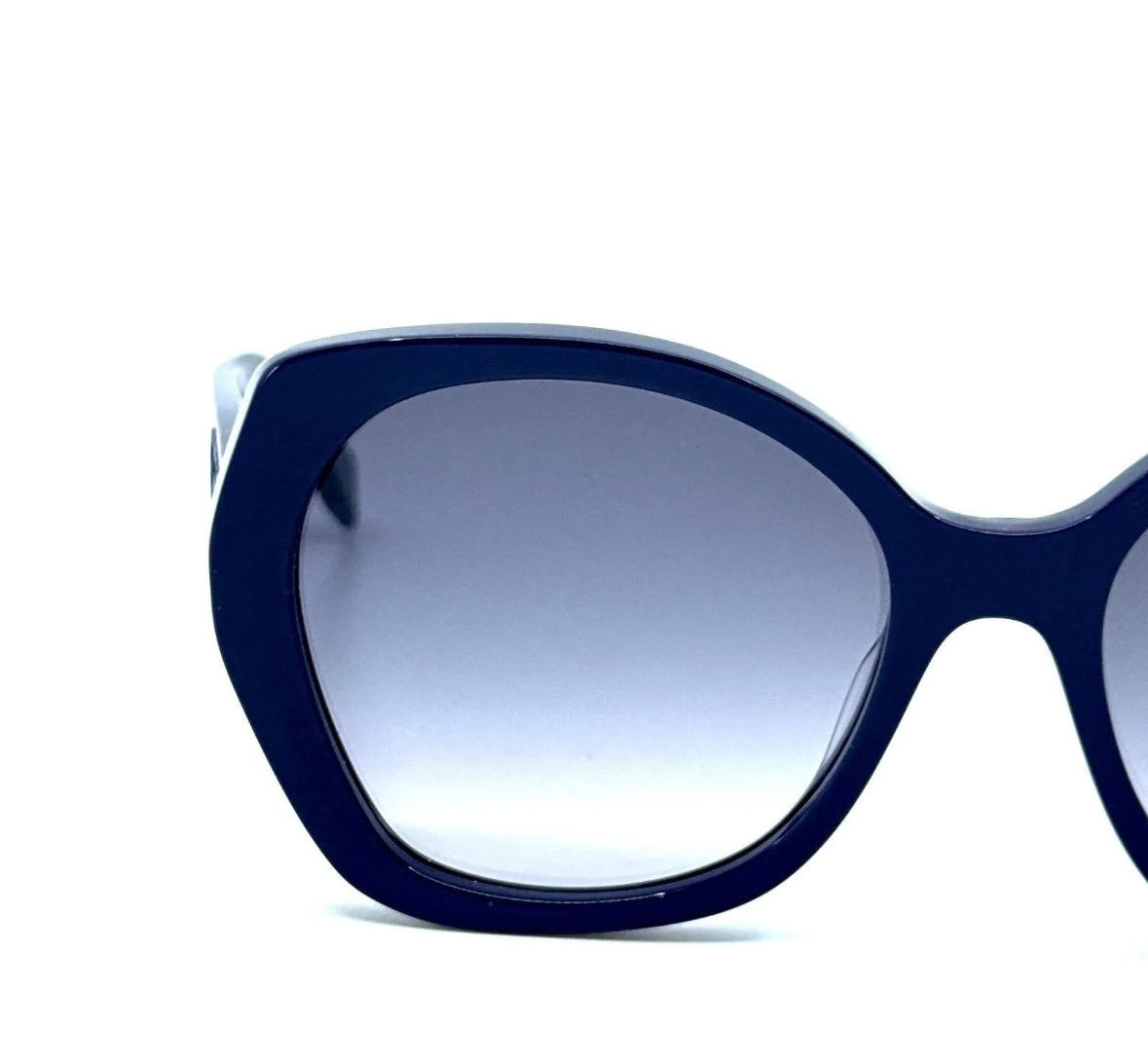 Fendi  Oversized Sunglasses – Navy Blue with Gradient Lenses