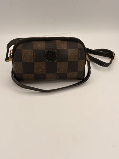 Fendi Monogram Checkered crossbody bag