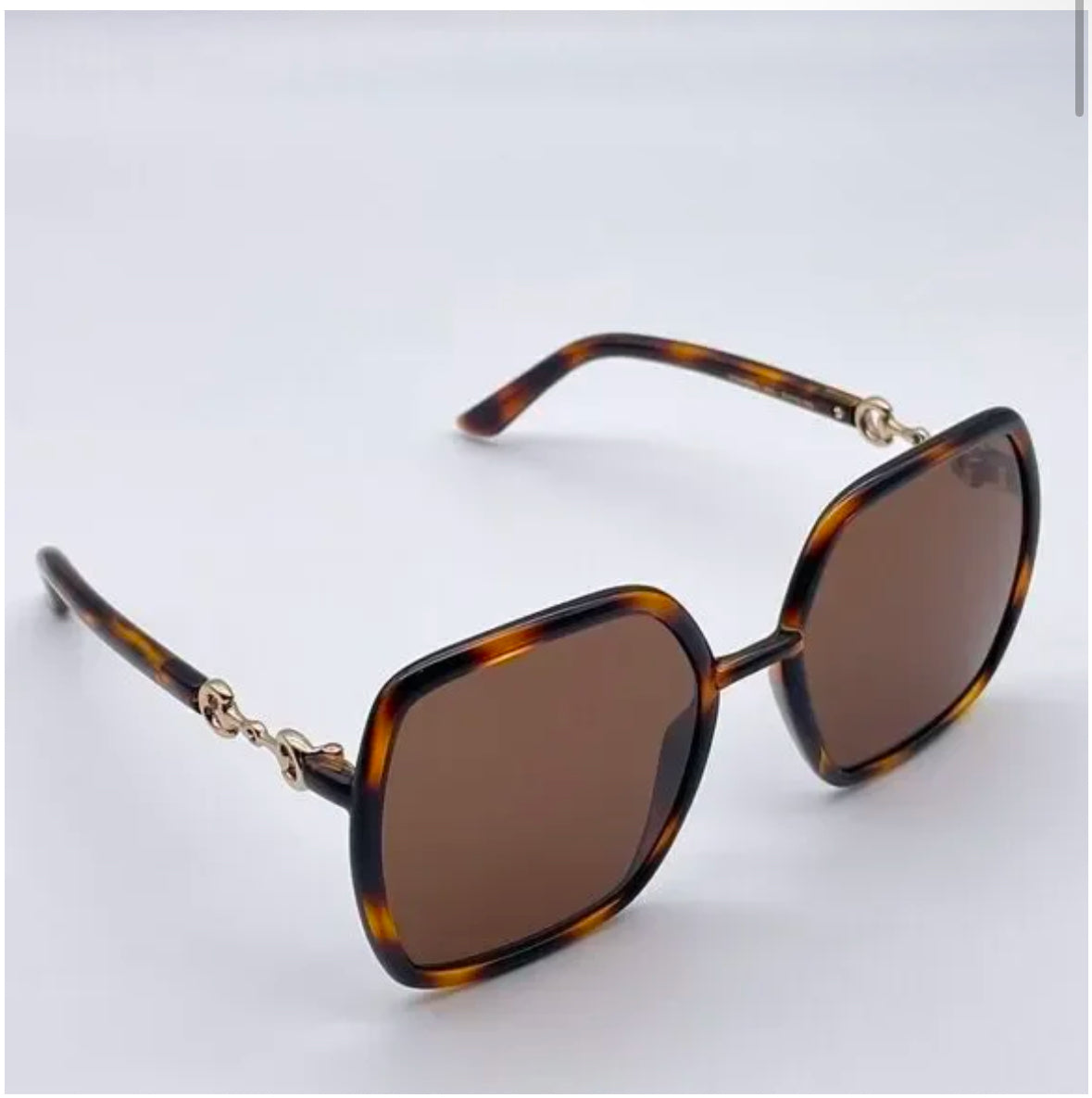 Gucci Horsebit Women's Sunglasses in Havana