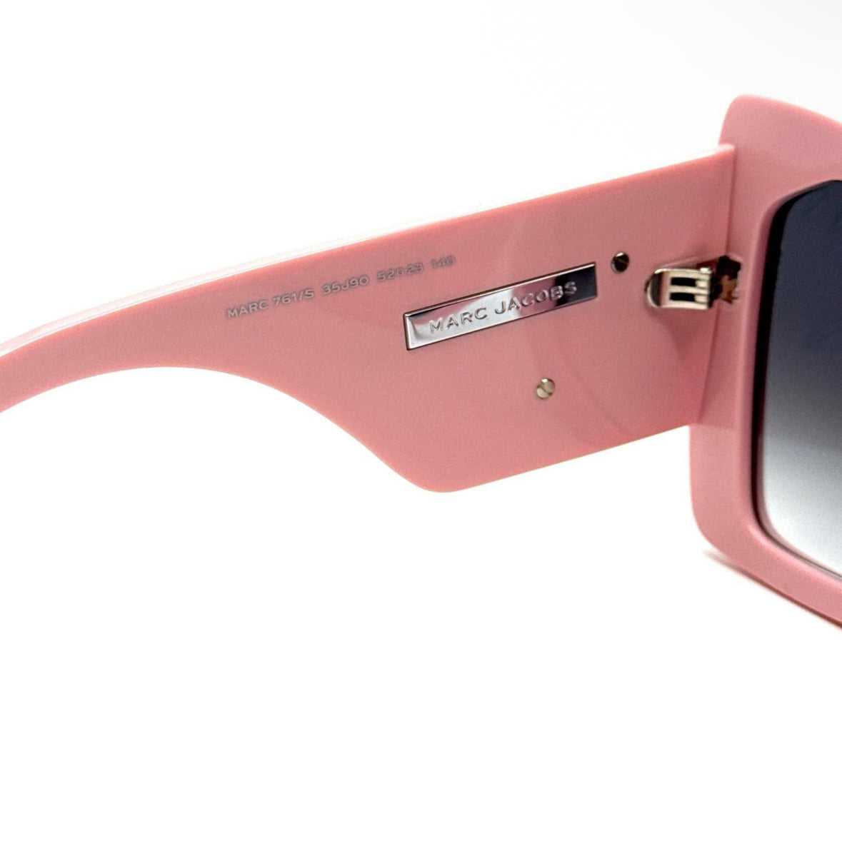 Marc Jacobs Oversized Cat-Eye Sunglasses – Pink (New, Full Set)