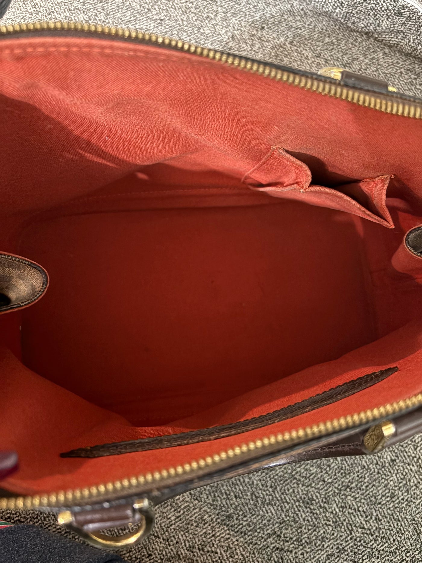 2003 Louis Vuitton Alma Damier Ebene PM – Authentic Classic Handbag