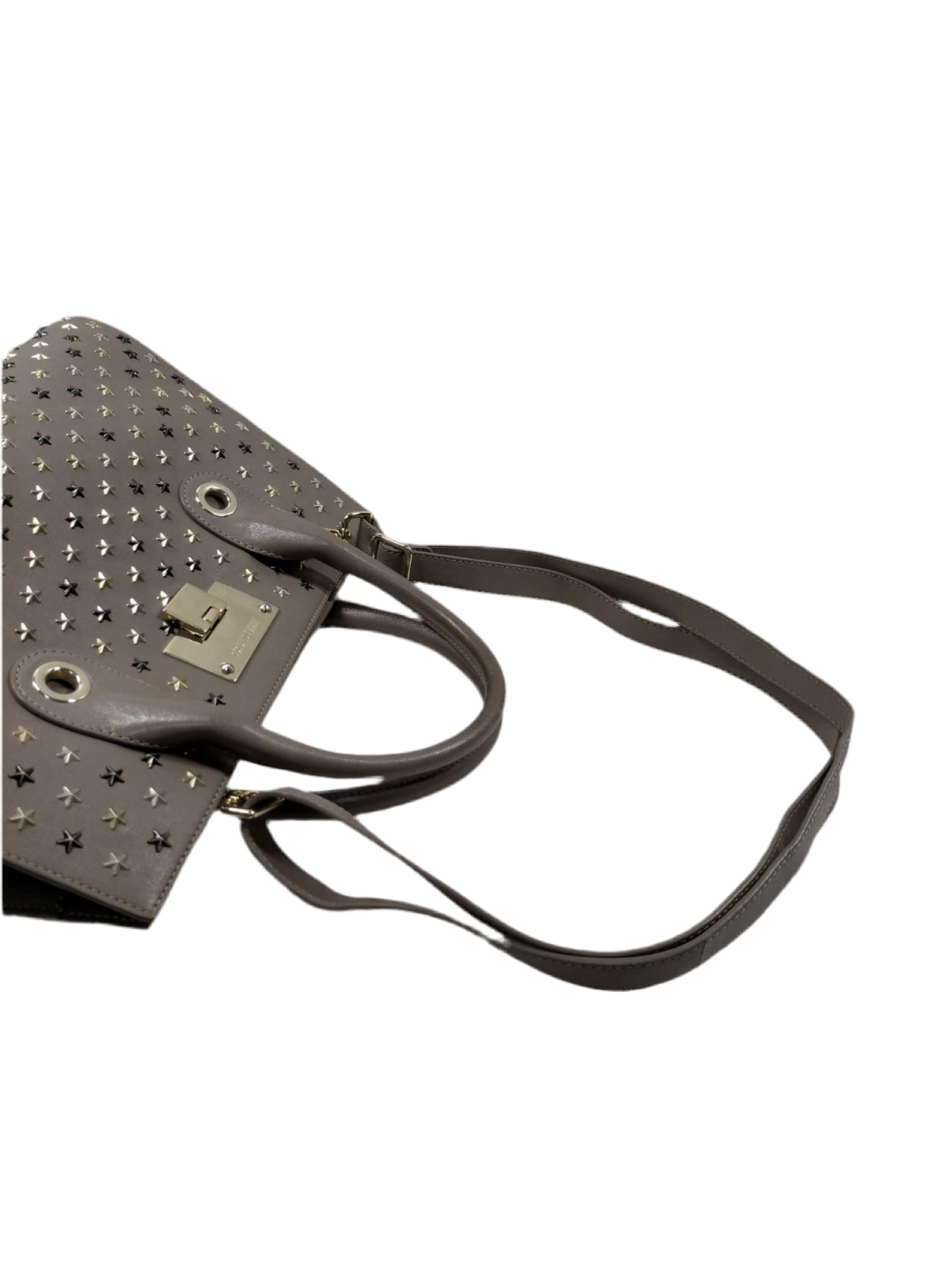 Jimmy Choo Star Studded Leather Tote Bag