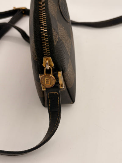 Fendi Monogram Checkered crossbody bag