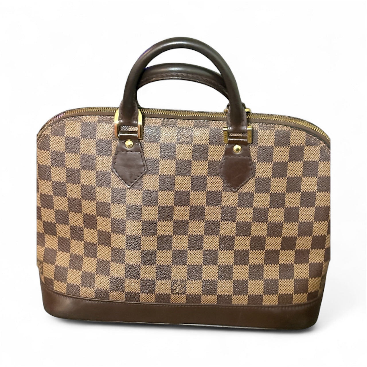 2003 Louis Vuitton Alma Damier Ebene PM – Authentic Classic Handbag