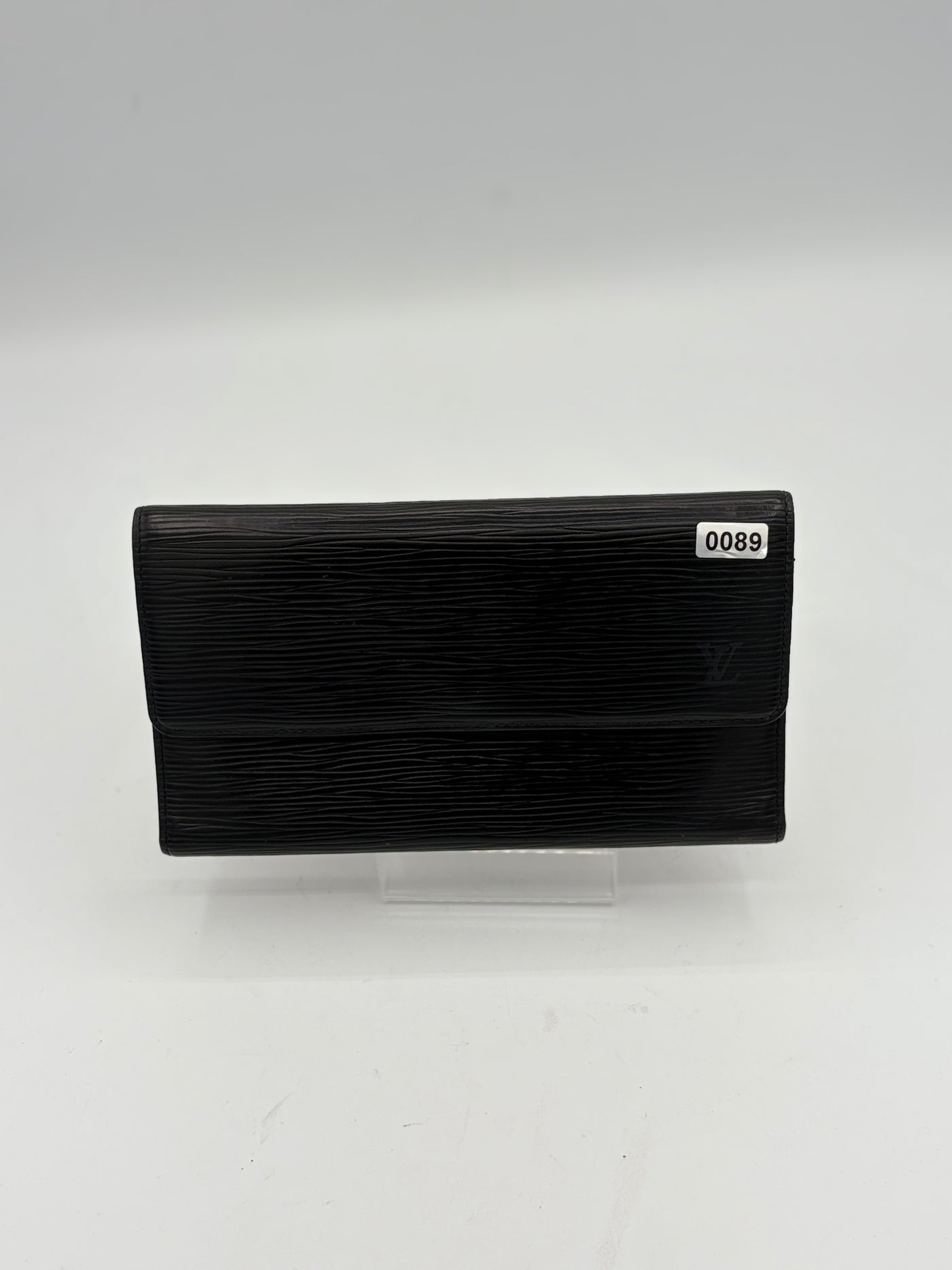 Louis Vuitton Black Epi Wallet