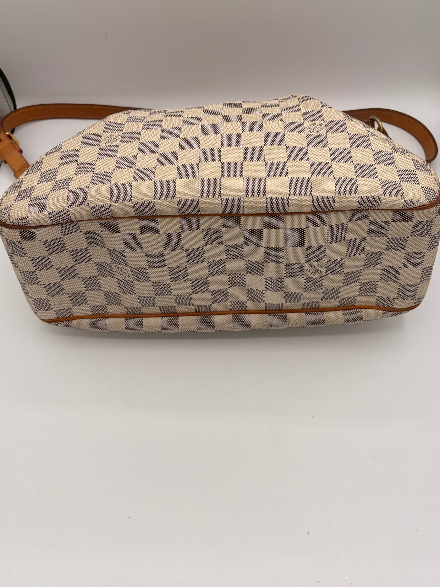 Louis Vuitton Siracusa MM Damier Azur Handbag with Dustbag