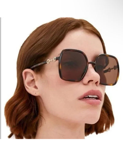 Gucci Horsebit Women's Sunglasses in Havana