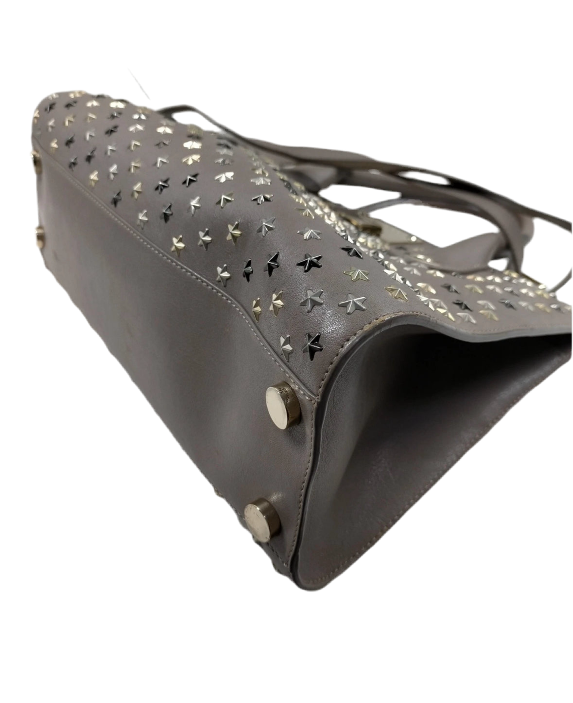 Jimmy Choo Star Studded Leather Tote Bag
