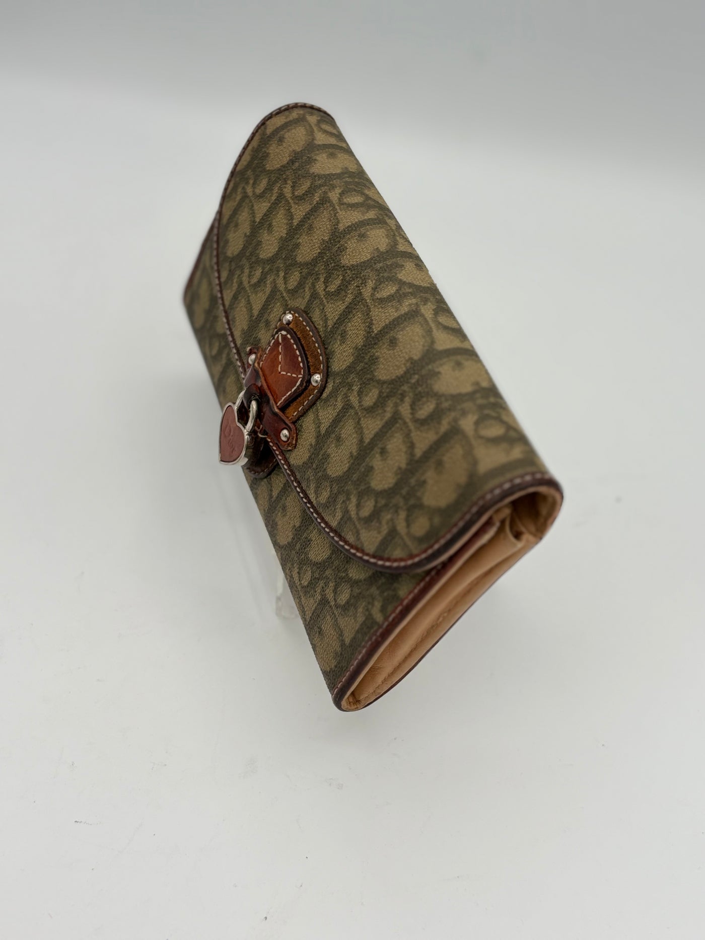 Christian Dior Trotter Canvas Continental Wallet