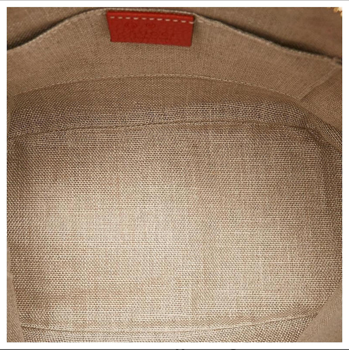 Gucci Orange Leather GG Charm Dome Two Way Satchel Bag