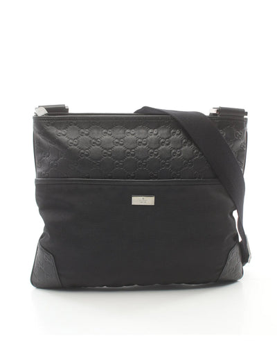 Gucci Black Leather and Nylon Crossbody bag