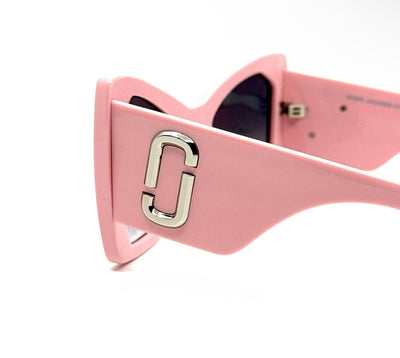 Marc Jacobs Oversized Cat-Eye Sunglasses – Pink (New, Full Set)