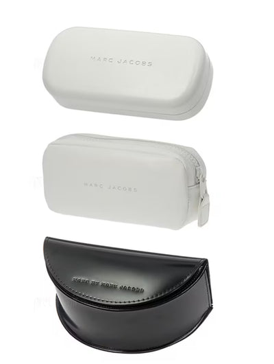 Marc Jacobs Unisex Designer Sunglasses – Black & Gold Full-Rim Aviator | Brand New with Full Set