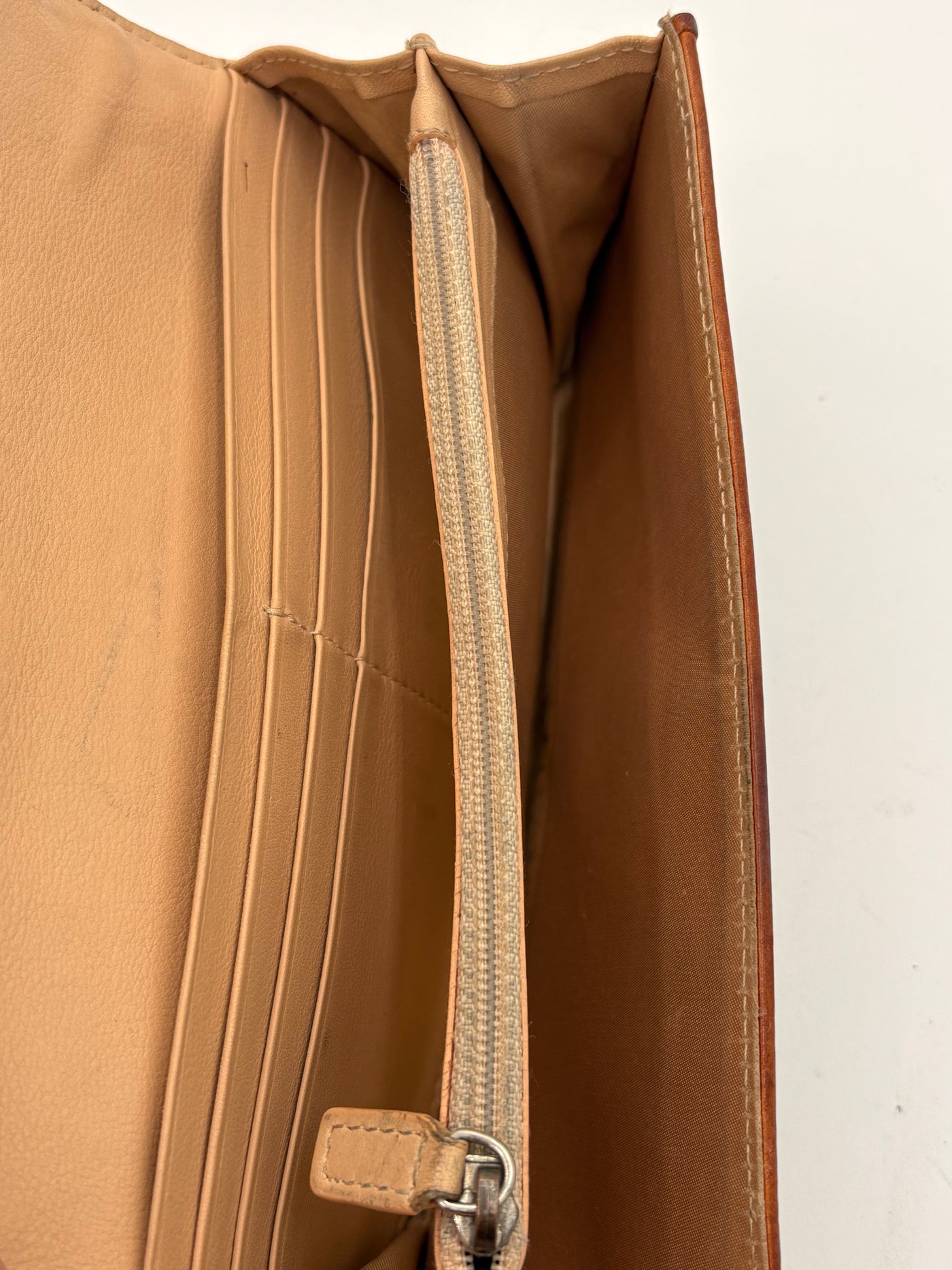 Christian Dior Trotter Canvas Continental Wallet