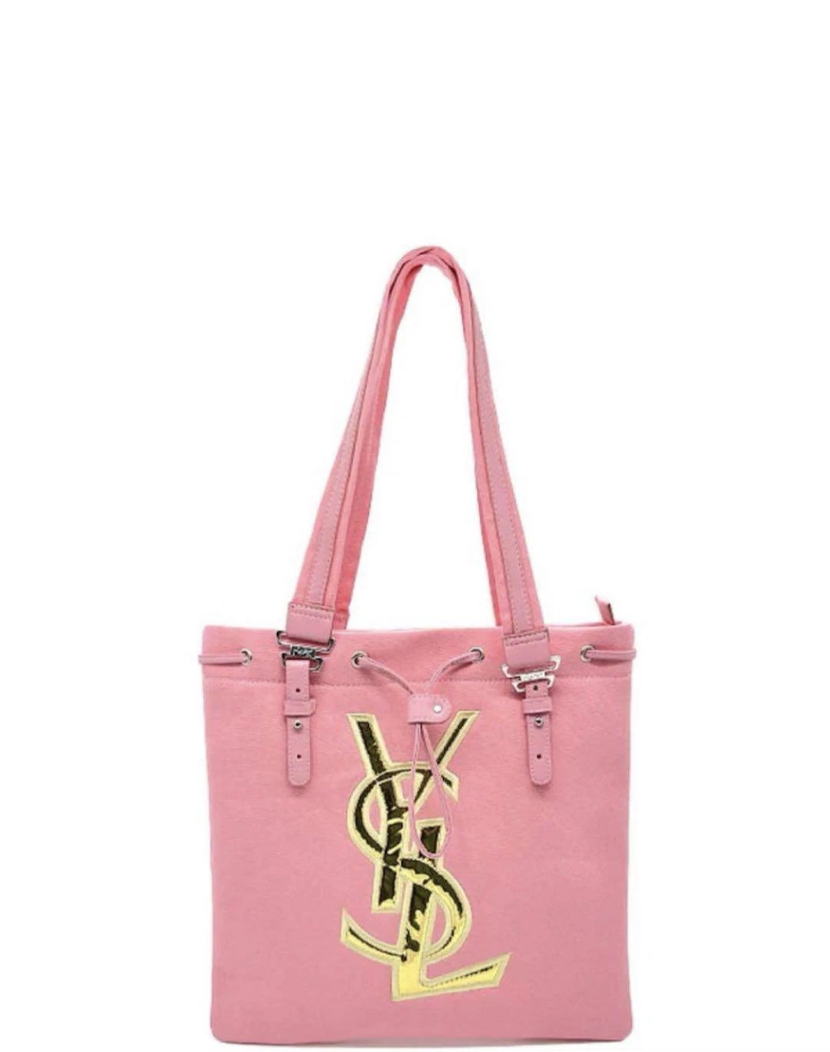 YSL Beauté Pink Canvas Tote Bag – NWT | Limited Edition Designer Shoulder Bag