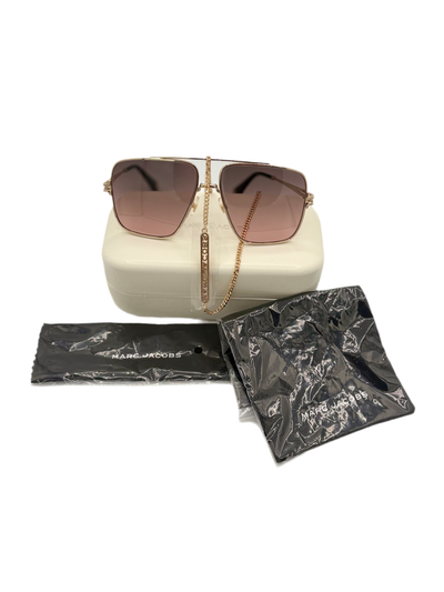 MARC JACOBS SUNGLASSES GOLD BLACK/BROWN PINK SF