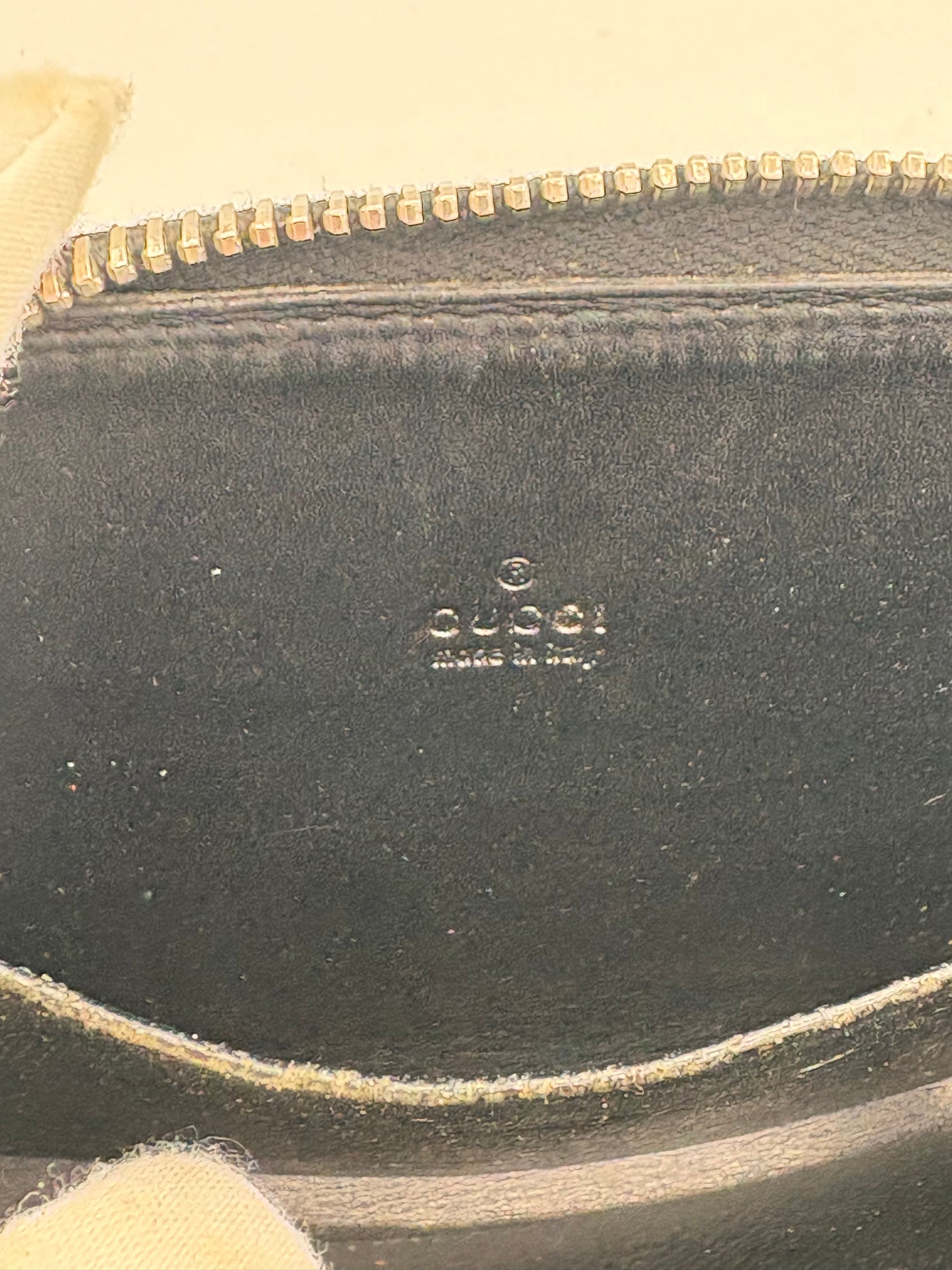 Gucci Diamanté compact wallet