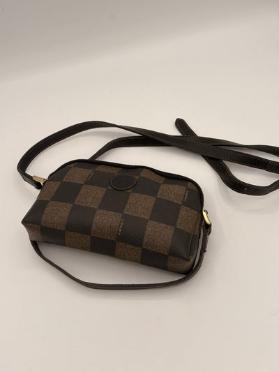 Fendi Monogram Checkered crossbody bag