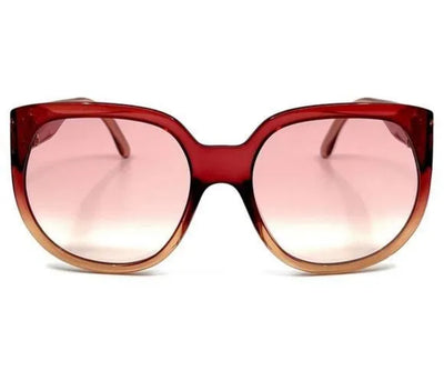 Fendi Oversized Gradient Pink Sunglasses