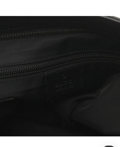 Gucci Black Leather and Nylon Crossbody bag