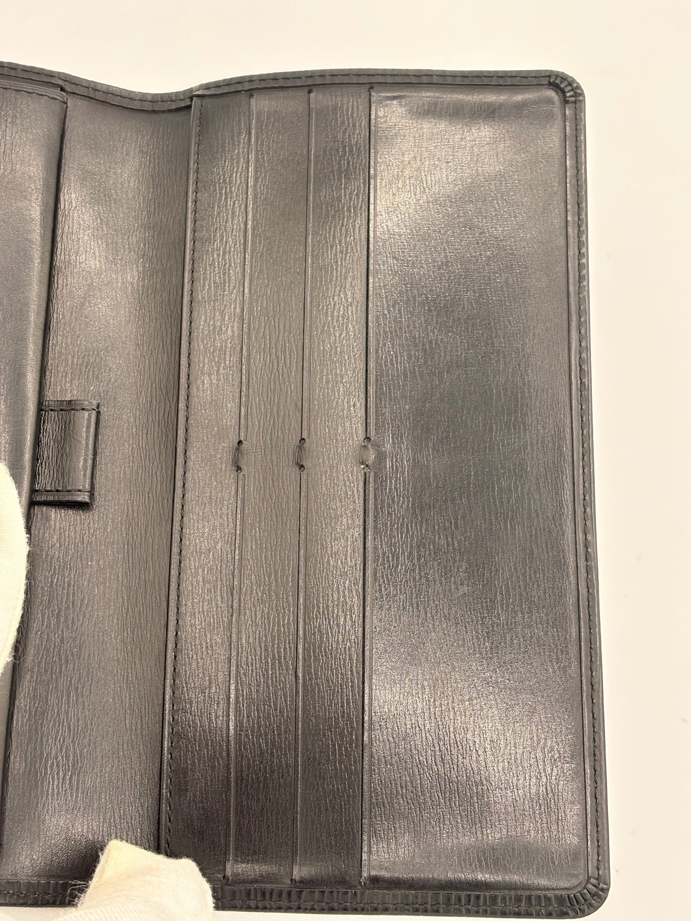 Louis Vuitton Black Epi Wallet