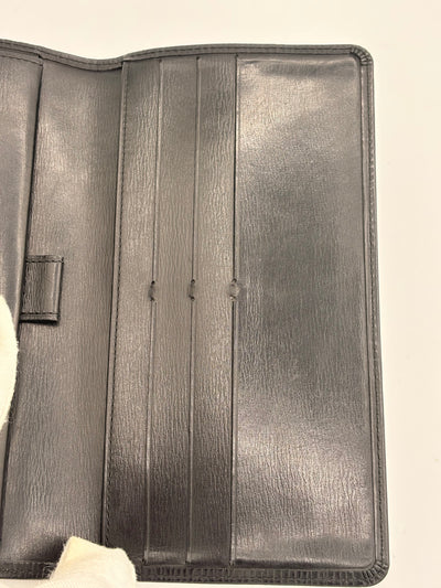 Louis Vuitton Black Epi Wallet