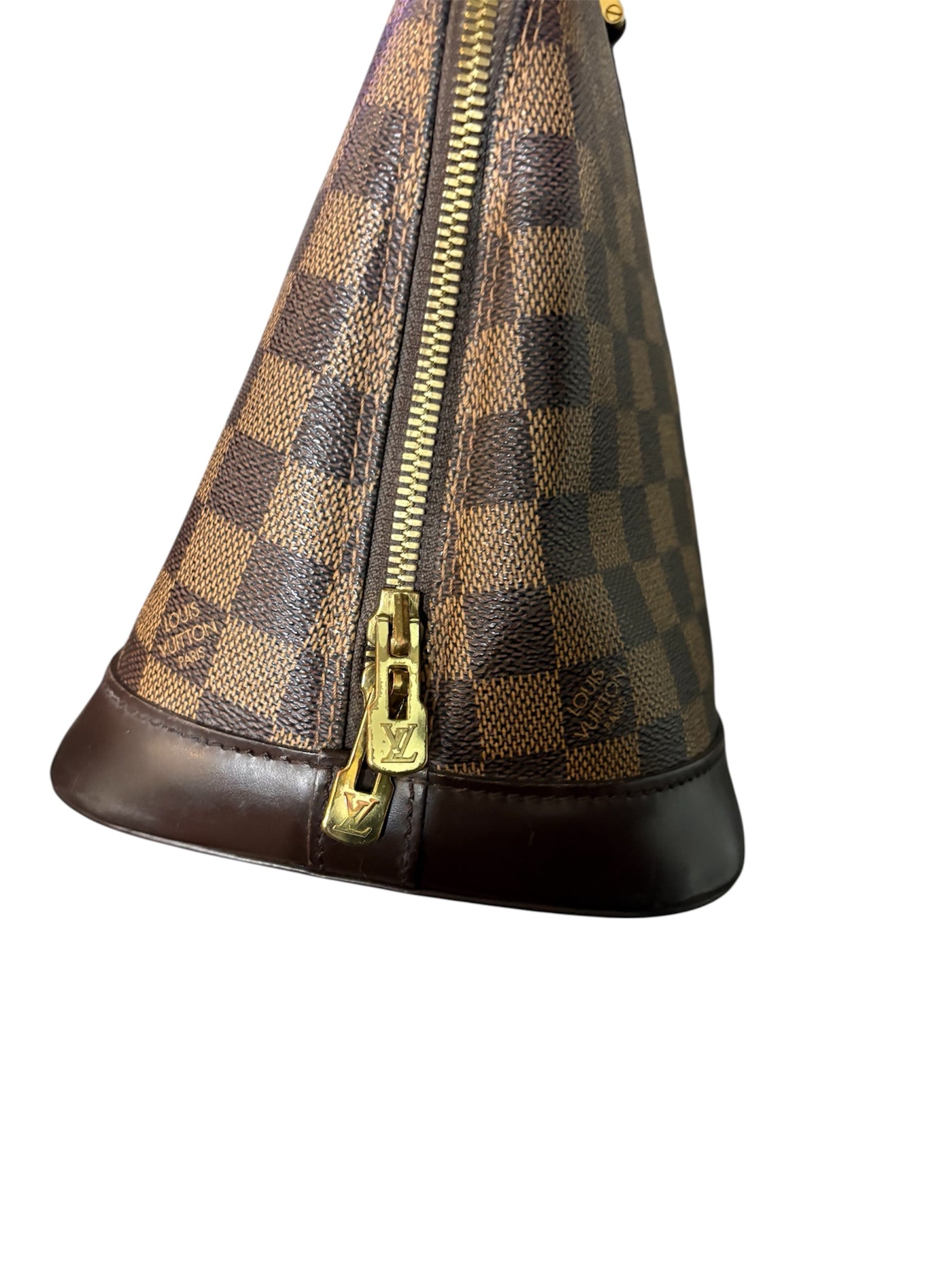 2003 Louis Vuitton Alma Damier Ebene PM – Authentic Classic Handbag