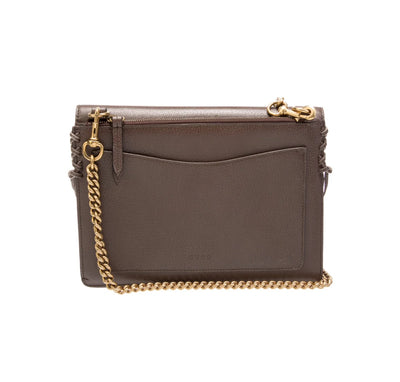 Gucci Animalier Web Chain Shoulder Bag Leather Small