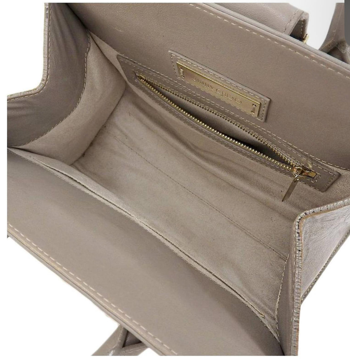 Jimmy Choo Star Studded Leather Tote Bag