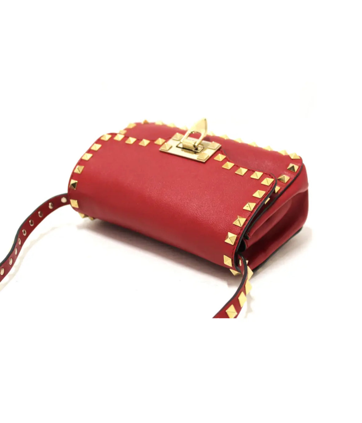Valentino Garavani Red Leather Crossbody Bag