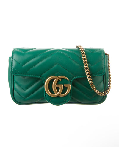 Matelasse Super Mini GG Marmont Shoulder Bag
