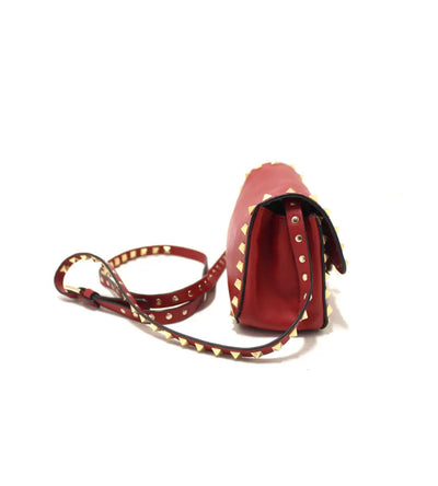 Valentino Garavani Red Leather Crossbody Bag