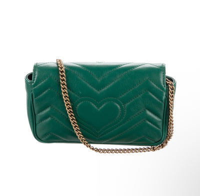 Matelasse Super Mini GG Marmont Shoulder Bag