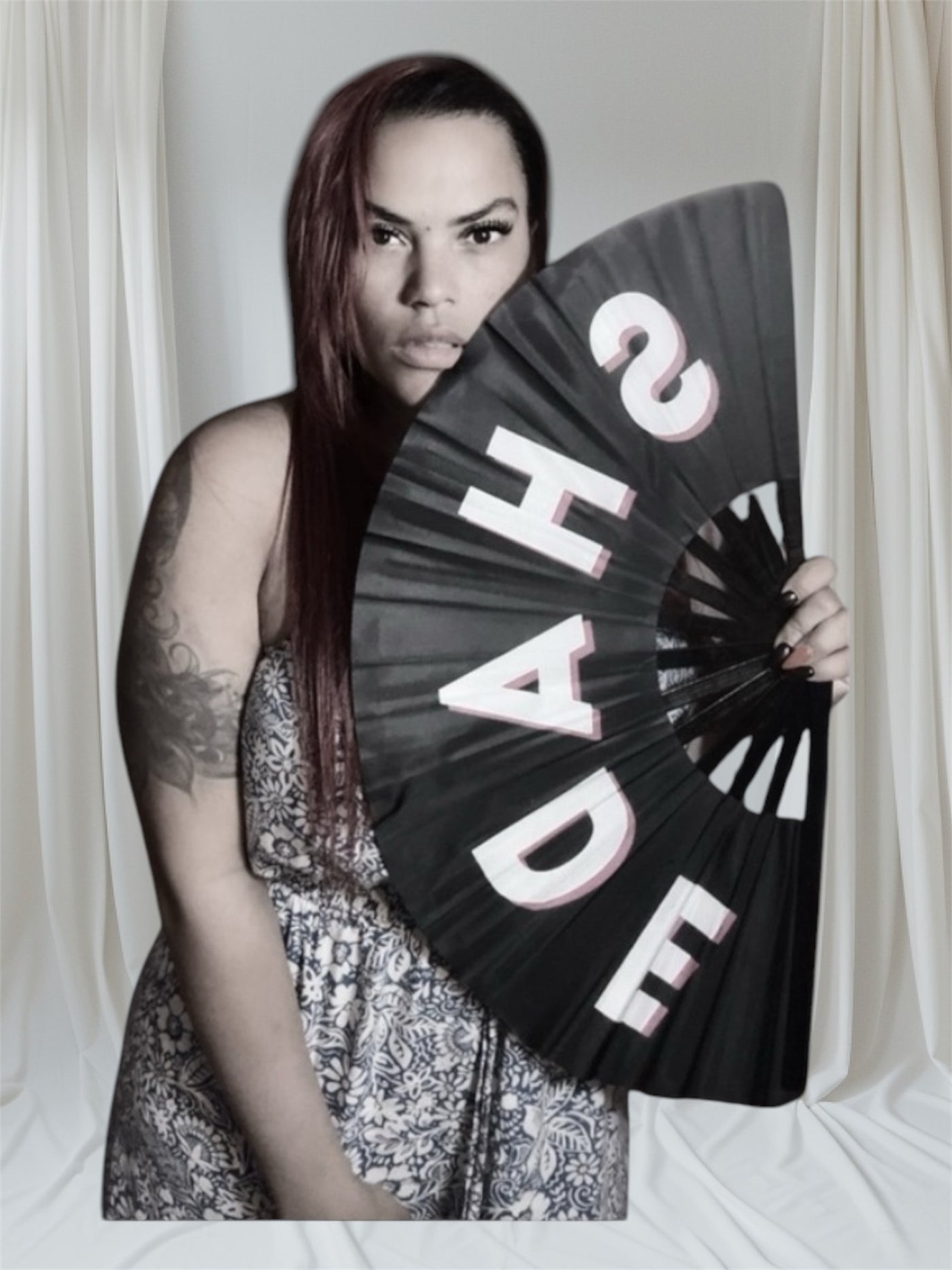 Shade Clacking Fan | Throw Shade in Style | Little Red Mermaid Boutique