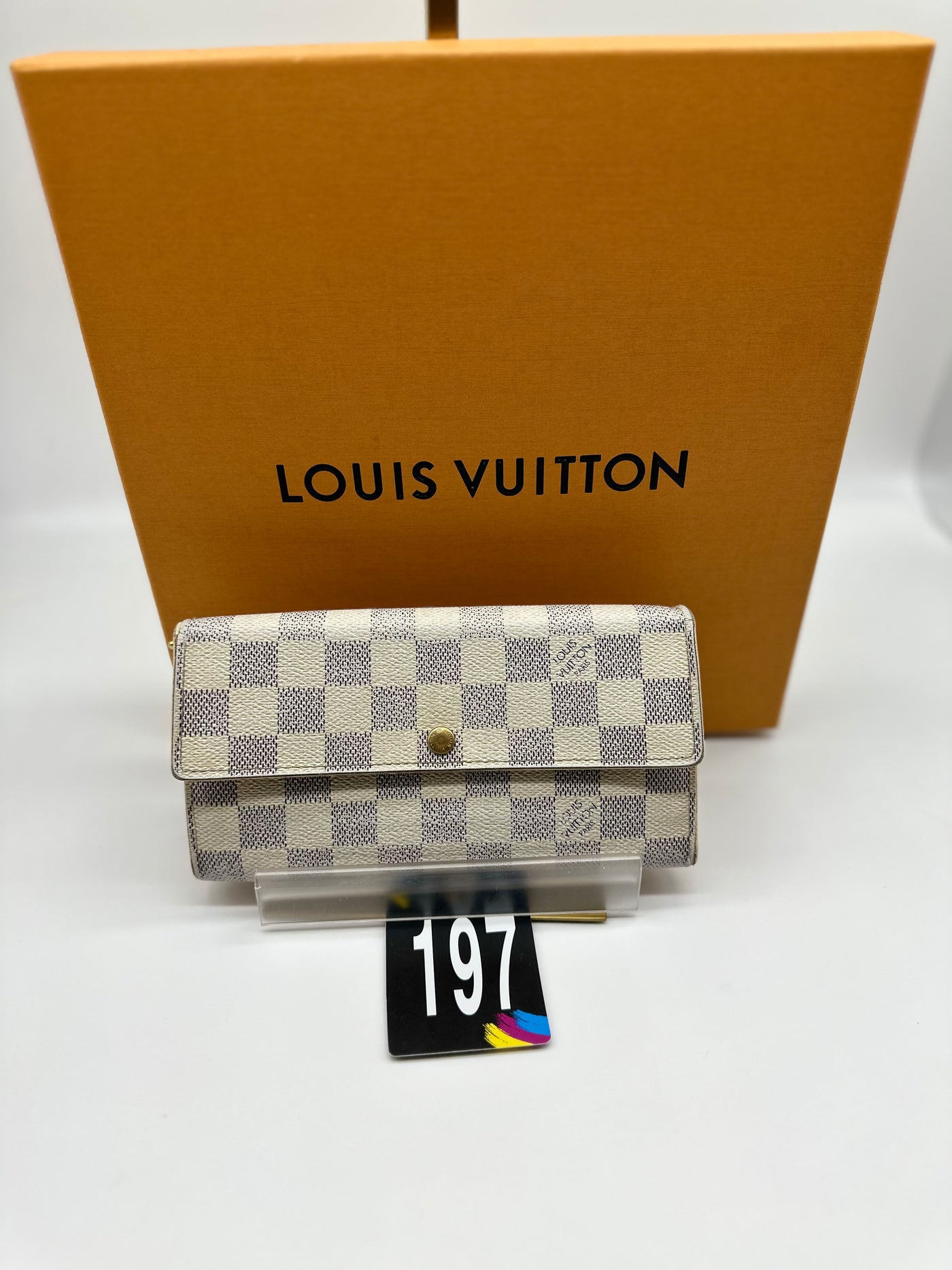 Louis Vuitton Damier Azur Wallet