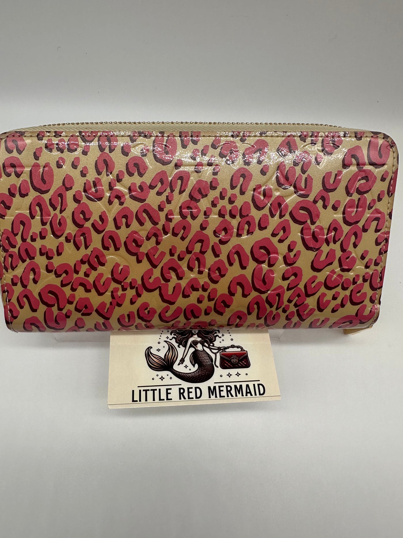 Rare 2010 Louis Vuitton Stephen Sprouse Leopard Vernis Wallet - Full Set