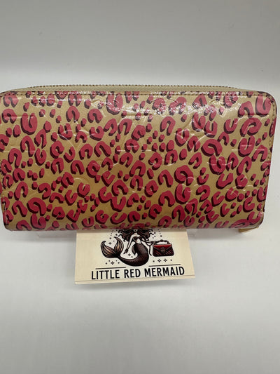 Rare 2010 Louis Vuitton Stephen Sprouse Leopard Vernis Wallet - Full Set