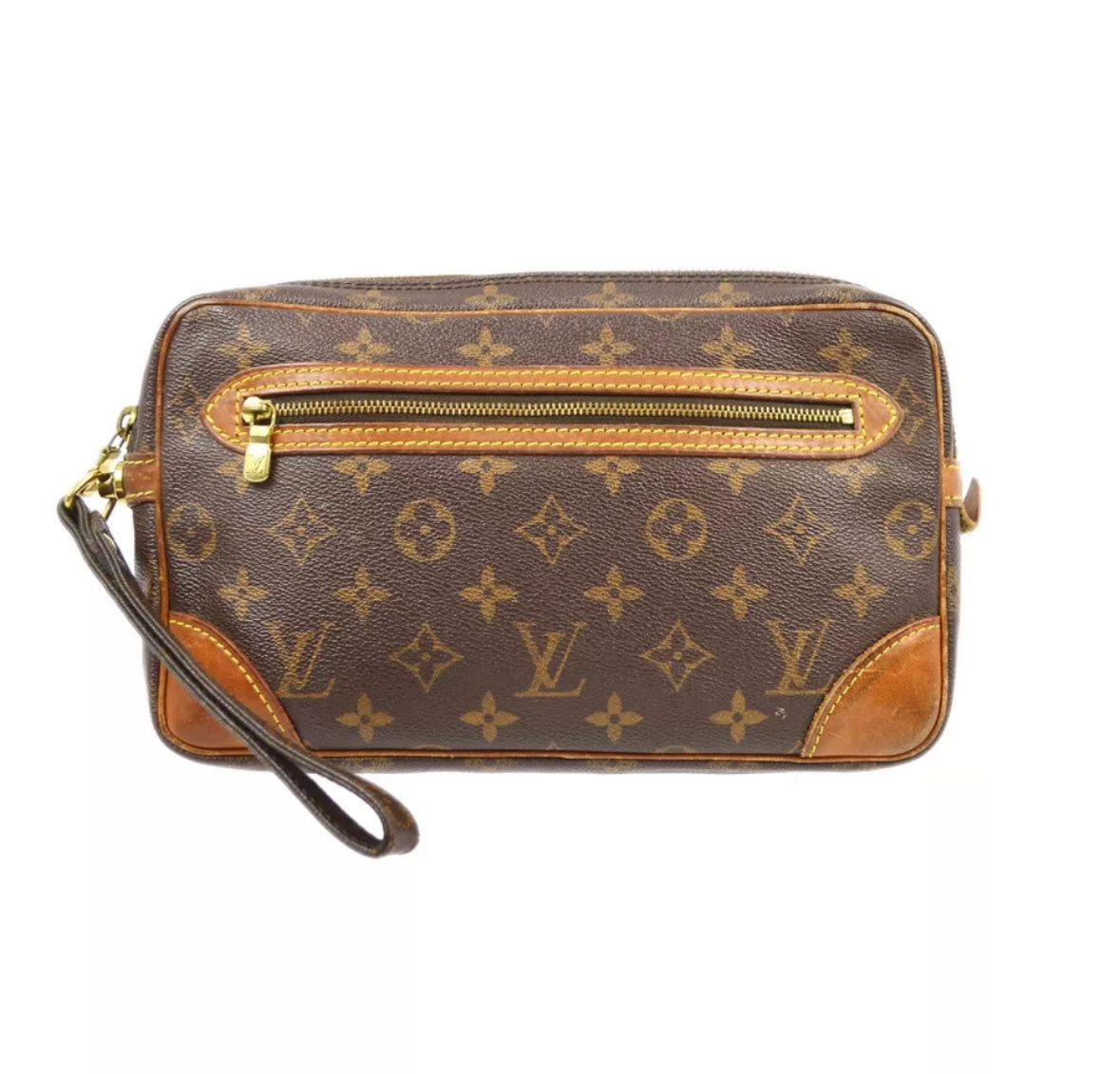 Louis Vuitton  Vintage Marley Dragonne Clutch Bag- GM