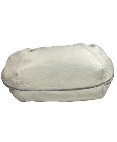 Fendi Spy White Leather Handbag