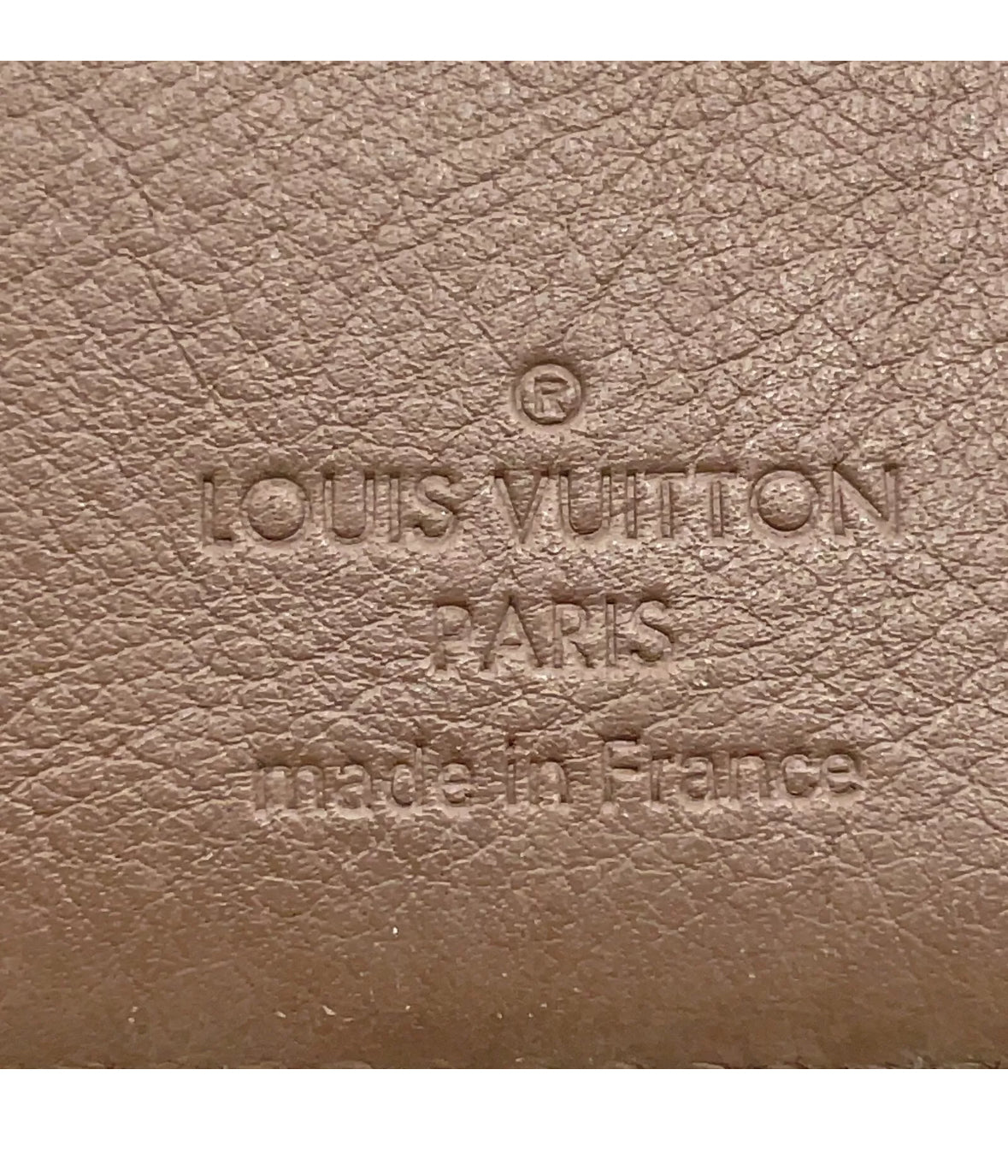 Louis Vuitton Monogram Mahina Portefeuille Amelia Taupe wallet - With Box
