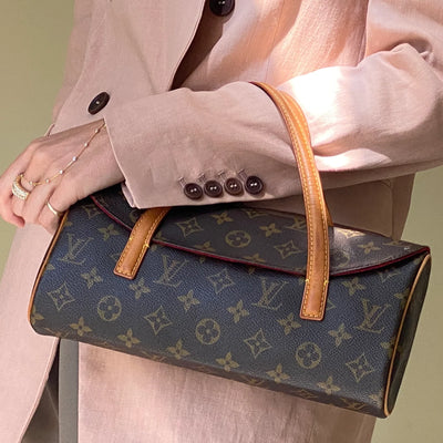 LOUIS VUITTON Sonatine Monogram Handbag
