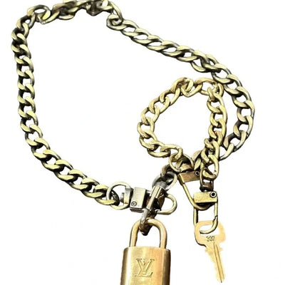 Louis Vitton Lock and Key on Chain