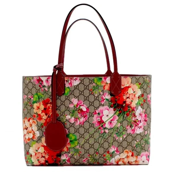 Gucci Floral Tote Bag